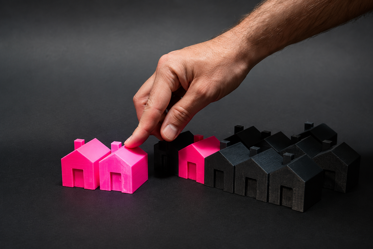 Real estate planning concept